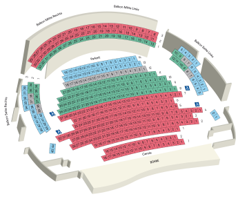Saalplan AKADEMIETHEATER Wahlabo