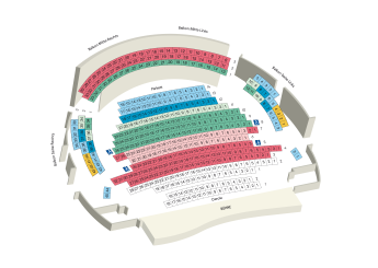 Saalplan AKADEMIETHEATER Festabo/Zyklus