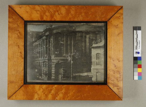 Andreas Ritter von Ettingshausen: Wiener Hofreitschule und altes Burgtheater