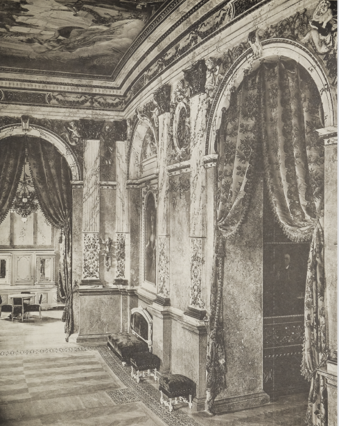 historisches Foto des Ersten Pausenfoyers